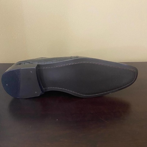 Giorgio Brutini Men's Heft Derby Shoes Croco Print - Picture 7 of 7